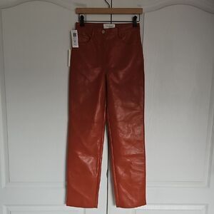 Wilfred The Melina Red Faux Leather Pants